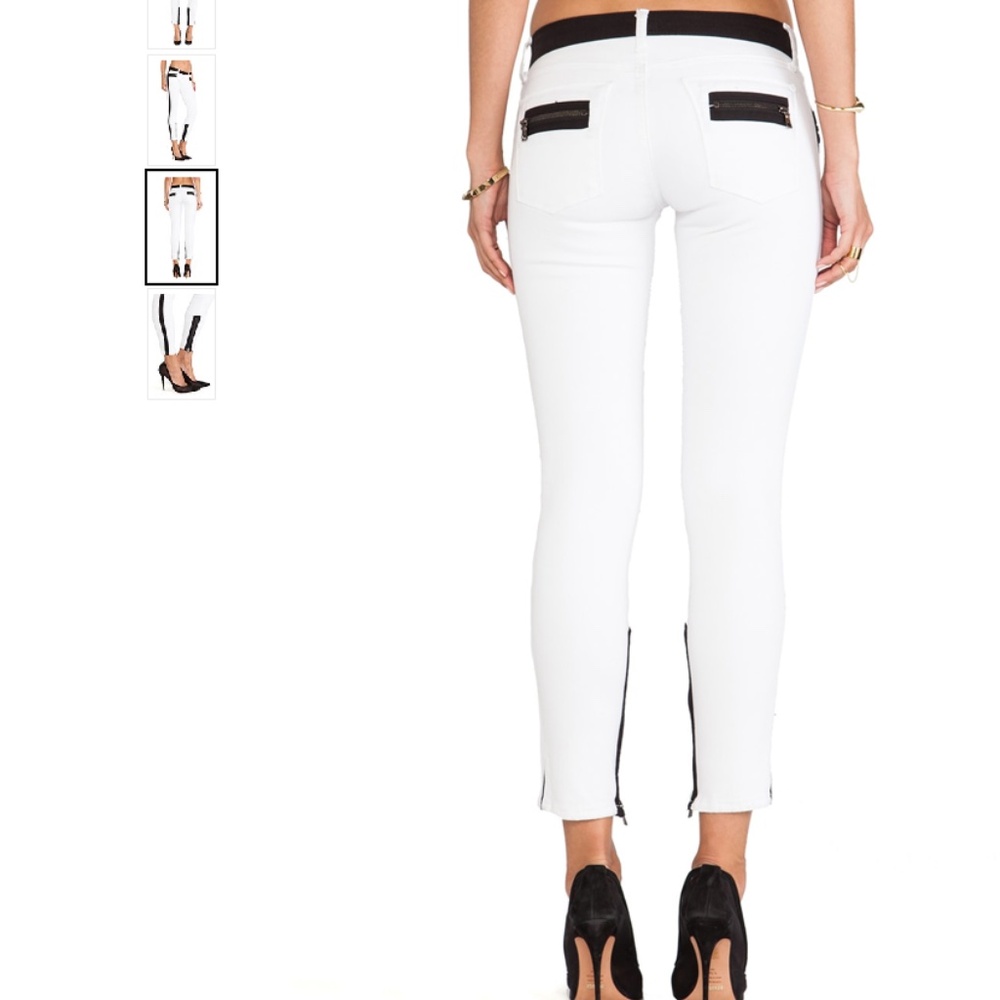 Hudson Chelsea Retreat Colorblock‎ Super Skinny Jeans Size 30 - Picture 2 of 13